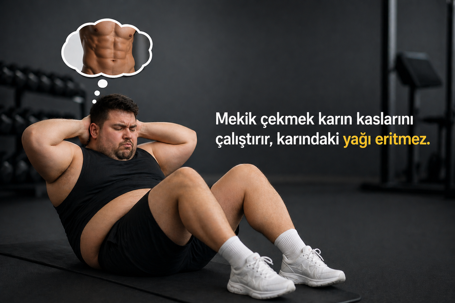 Mekik Çekerek Karın Yağlarından Kurtulabilir Miyiz?