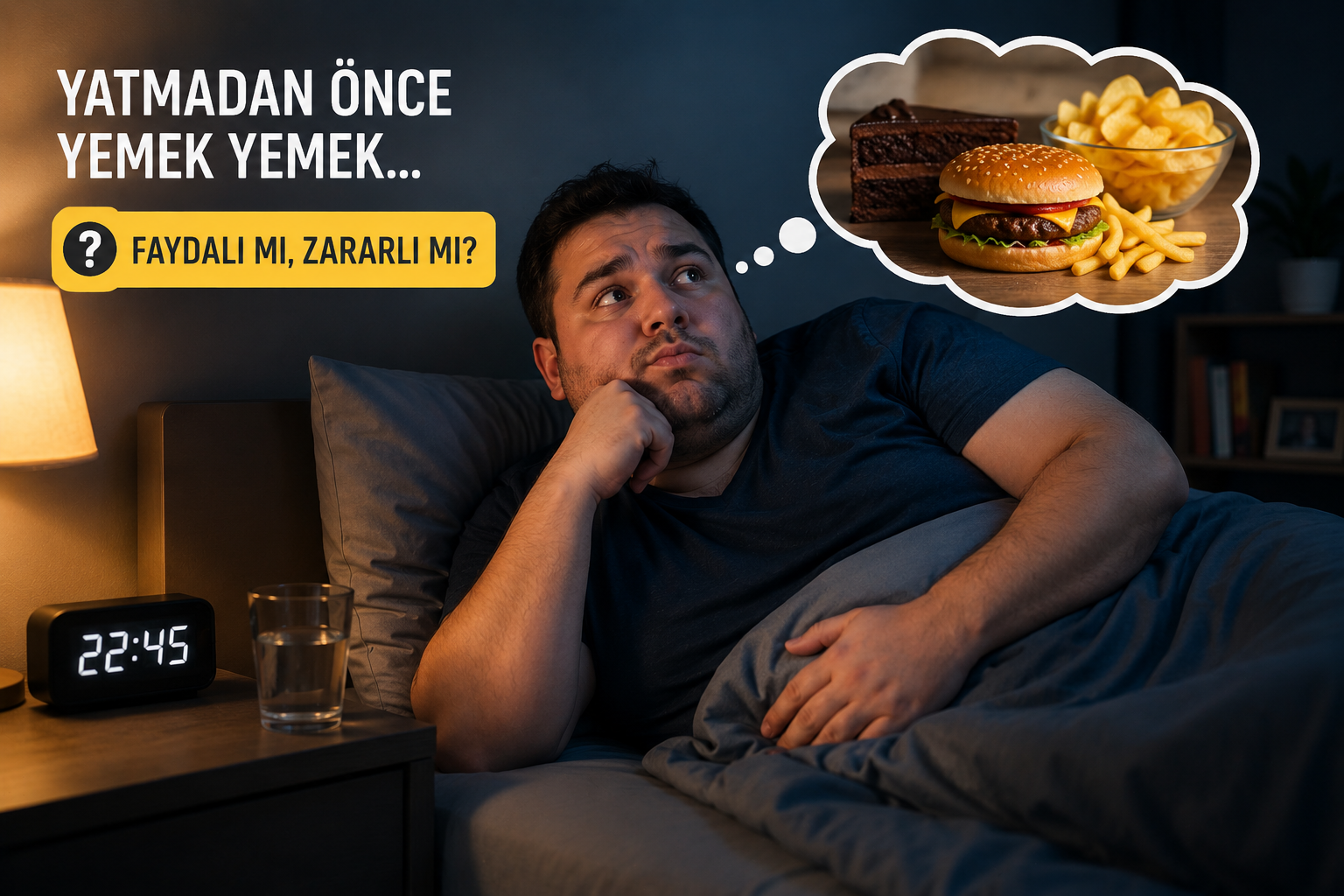 Gece Aç Karnına Yatmanın Faydası Var Mı?